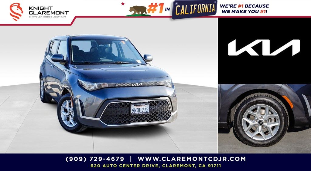 Gray 2025 Kia Soul LX FWD SUV / Crossover Front-Wheel Drive Continuously Variable Transmission