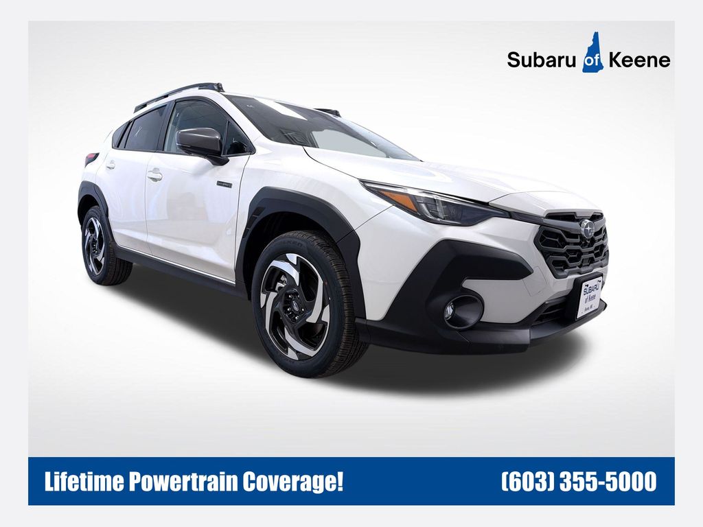 Crystal White Pearl 2026 Subaru Crosstrek Hybrid Limited AWD SUV / Crossover All-Wheel Drive Continuously Variable Transmission