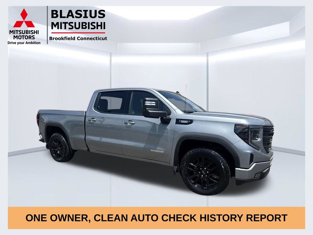 Gray 2024 GMC Sierra 1500 Pickup Truck Four-Wheel Drive Automatic