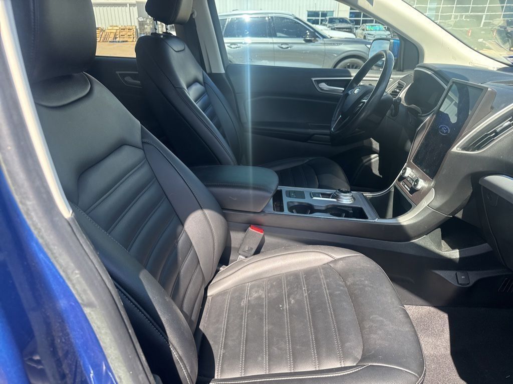 2021 Ford Edge SEL Blue at Classic Elite Chevrolet Sugar Land