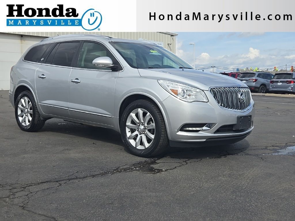 Quicksilver Metallic 2016 Buick Enclave Premium AWD SUV / Crossover All-Wheel Drive 6-Speed Automatic Overdrive