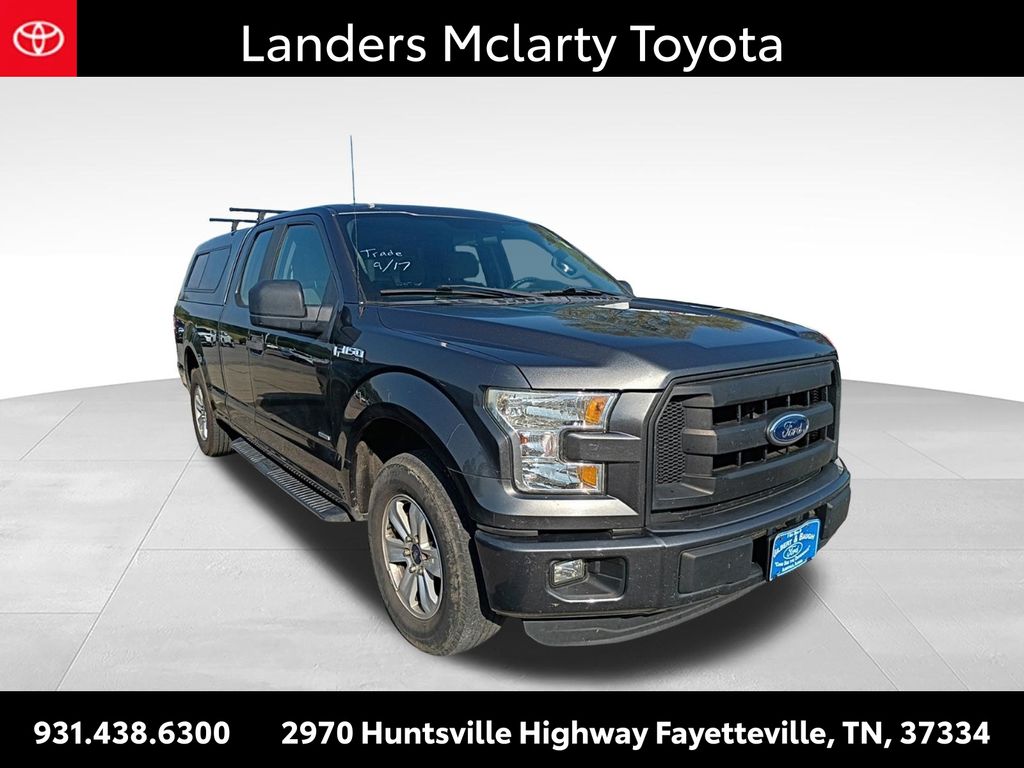 Gray (Magnetic Metallic) 2016 Ford F-150 Pickup Truck 4X2 6-Speed Automatic