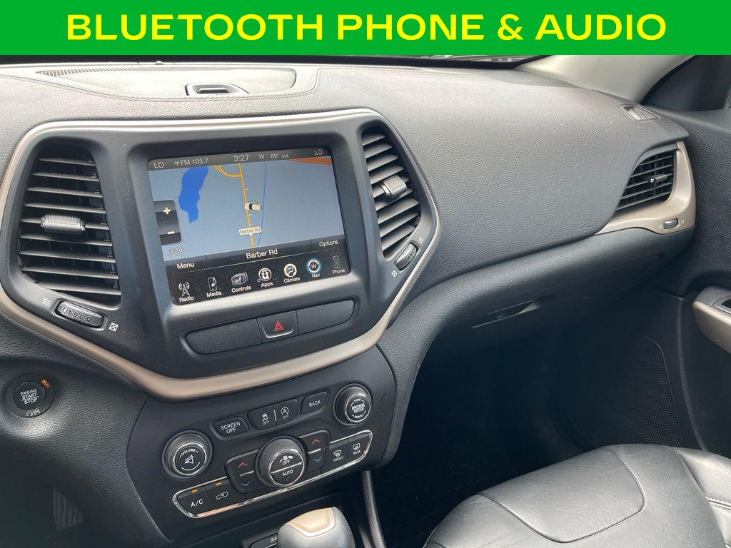 used 2017 Jeep Cherokee car, priced at $13,000