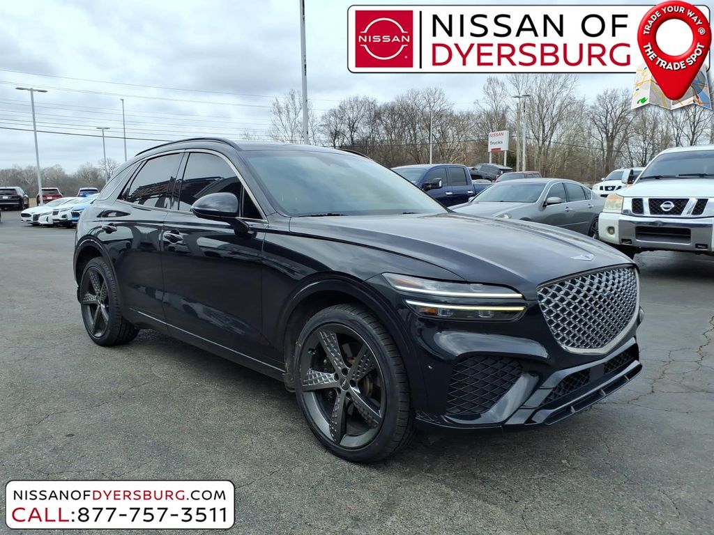 Vik Black 2023 Genesis GV70 3.5T Sport AWD SUV / Crossover All-Wheel Drive 8-Speed Automatic