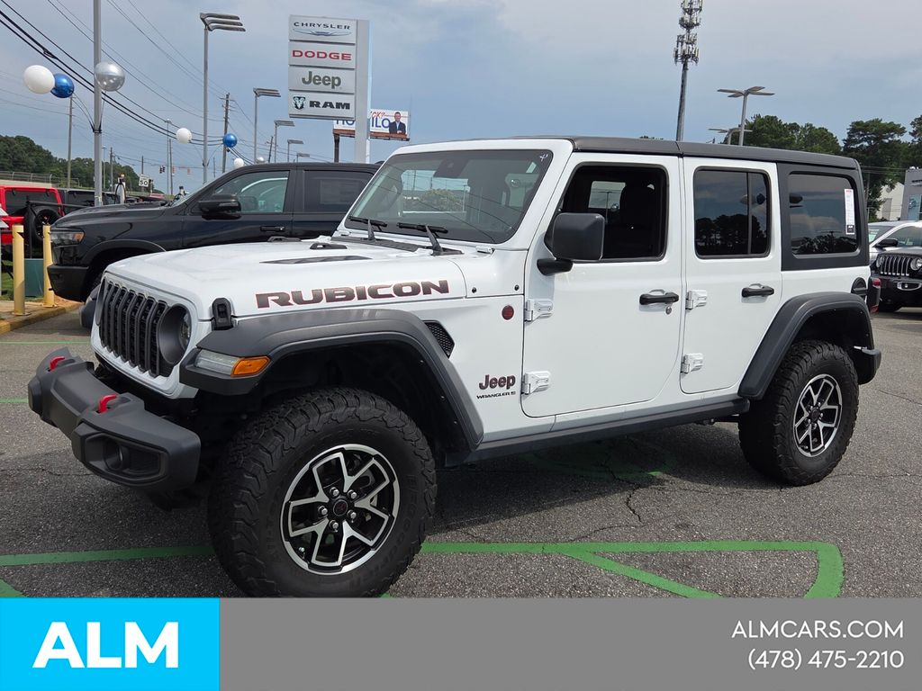 Used 2025 White Jeep Rubicon image 4