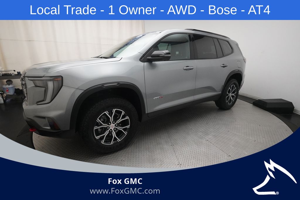 Sterling Metallic 2024 GMC Acadia SUV / Crossover Four-Wheel Drive 8-Speed Automatic