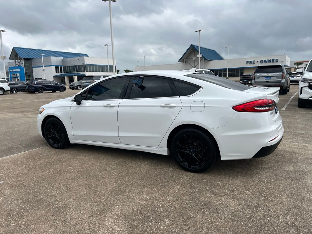 2020 Ford Fusion SE White at DeMontrond Ford