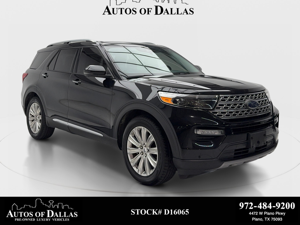 Black Metallic 2020 Ford Explorer SUV / Crossover Rear-Wheel Drive Automatic