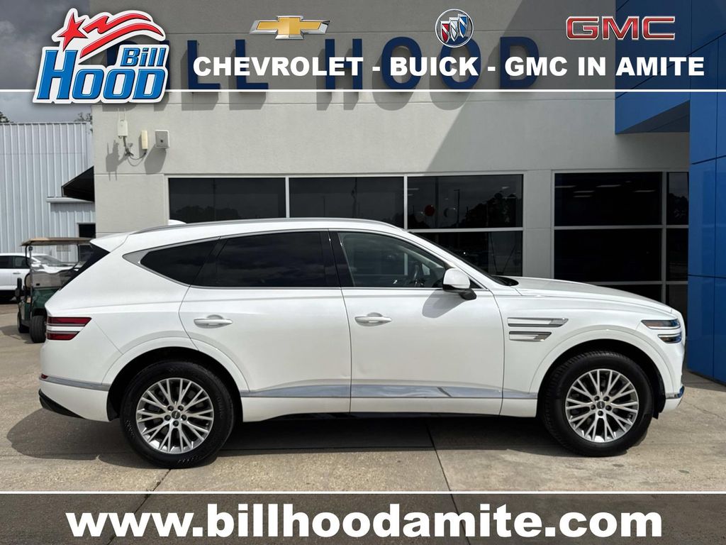 Uyuni White 2024 Genesis GV80 2.5T AWD SUV / Crossover All-Wheel Drive 8-Speed Automatic