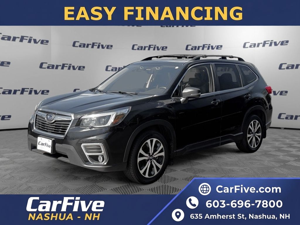 Crystal Black Silica 2021 Subaru Forester SUV / Crossover All-Wheel Drive Continuously Variable Transmission