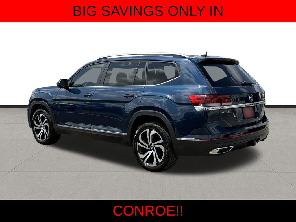 2022 Volkswagen Atlas SEL Blue at DeMontrond Auto Country