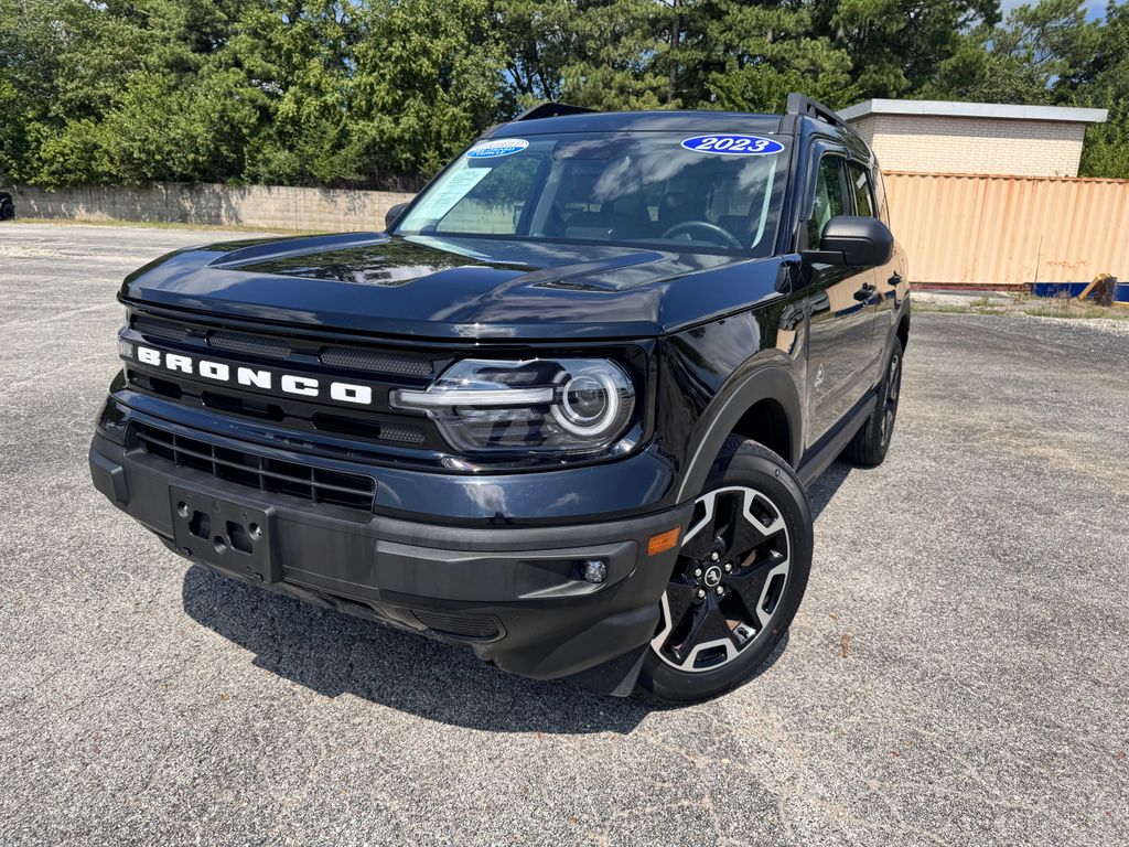 Shadow Black 2023 Ford Bronco Sport SUV / Crossover All-Wheel Drive 8-Speed Automatic