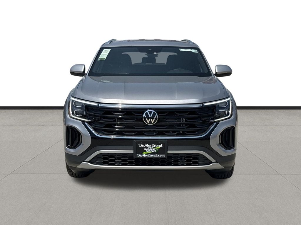 2026 Volkswagen Atlas Cross Sport 2.0T SE Silver at DeMontrond Auto Country