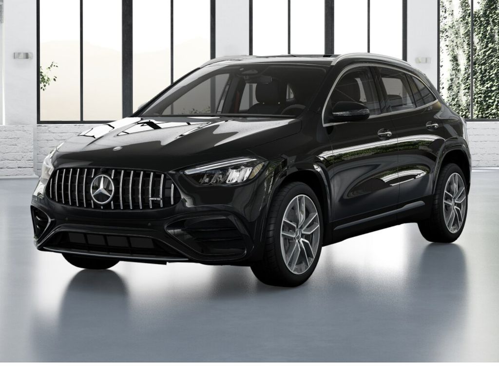 Night Black 2026 Mercedes-Benz GLA SUV / Crossover All-Wheel Drive 8-Speed Automatic