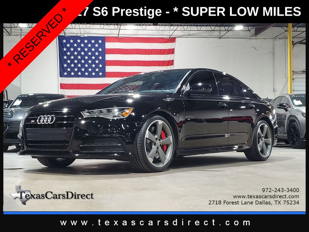 2017 Audi S6 4.0T quattro Prestige Sedan AWD