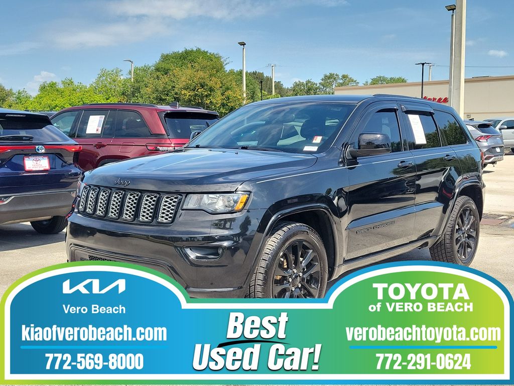 Diamond Black Crystal Pearlcoat 2019 Jeep Grand Cherokee Altitude RWD SUV / Crossover 4X2 8-Speed Automatic