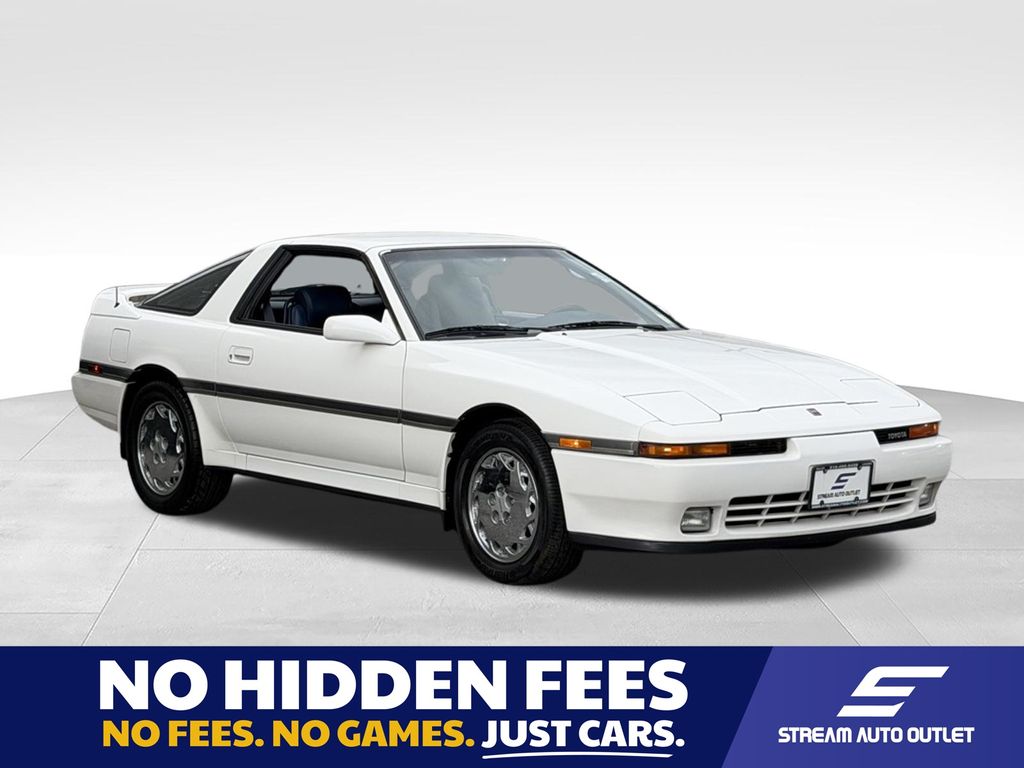 White 1989 Toyota Supra Hatchback Rear-Wheel Drive 5-Speed Automatic