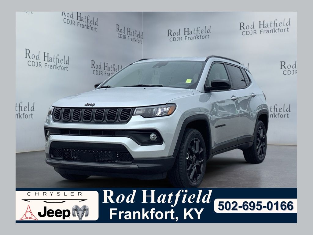 Silver Zynith Metallic Clearcoat 2026 Jeep Compass SUV / Crossover Four-Wheel Drive 8-Speed Automatic