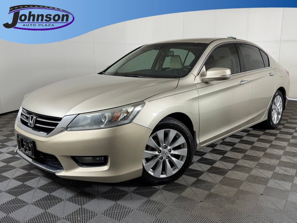 Champagne Frost Pearl 2015 Honda Accord Sedan Front-Wheel Drive 6-Speed Automatic
