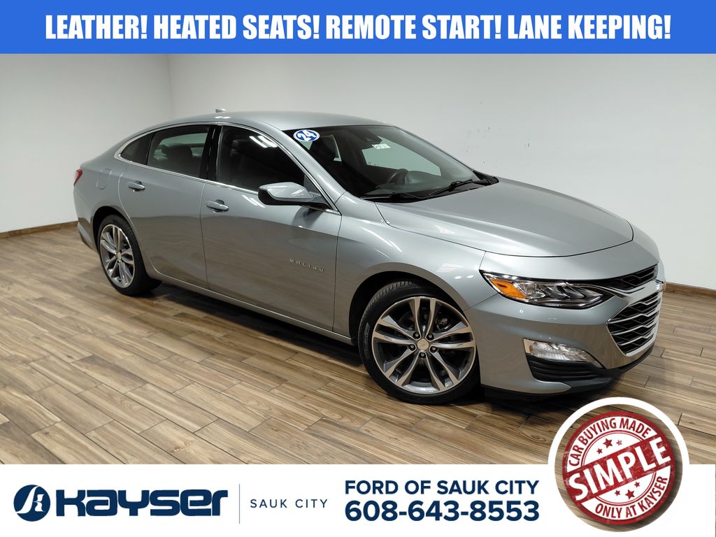 Sterling Gray Metallic 2024 Chevrolet Malibu LT with 2LT FWD Sedan Front-Wheel Drive Continuously Variable Transmission