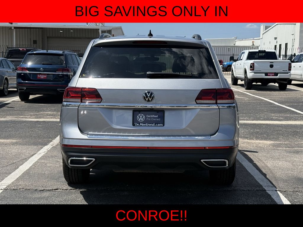 2023 Volkswagen Atlas 2.0T SE Silver at Parkway Family Mazda