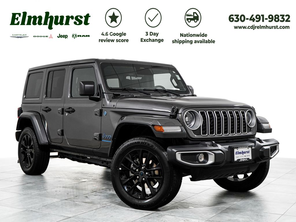 Crystal Metallic 2025 Jeep Wrangler 4xe SUV / Crossover Four-Wheel Drive 8-Speed Automatic