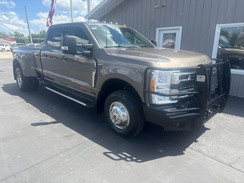 Stone Gray Metallic 2023 Ford F-350 Super Duty Pickup Truck Four-Wheel Drive Automatic