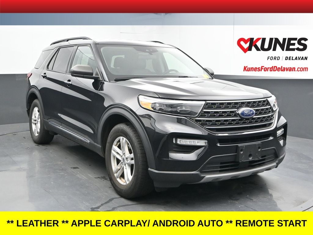 Agate Black Metallic 2020 Ford Explorer SUV / Crossover All-Wheel Drive Automatic