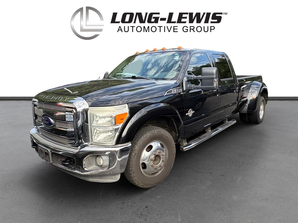 Tuxedo Black 2012 Ford F-350 Super Duty Pickup Truck 4X2 6-Speed Automatic Overdrive