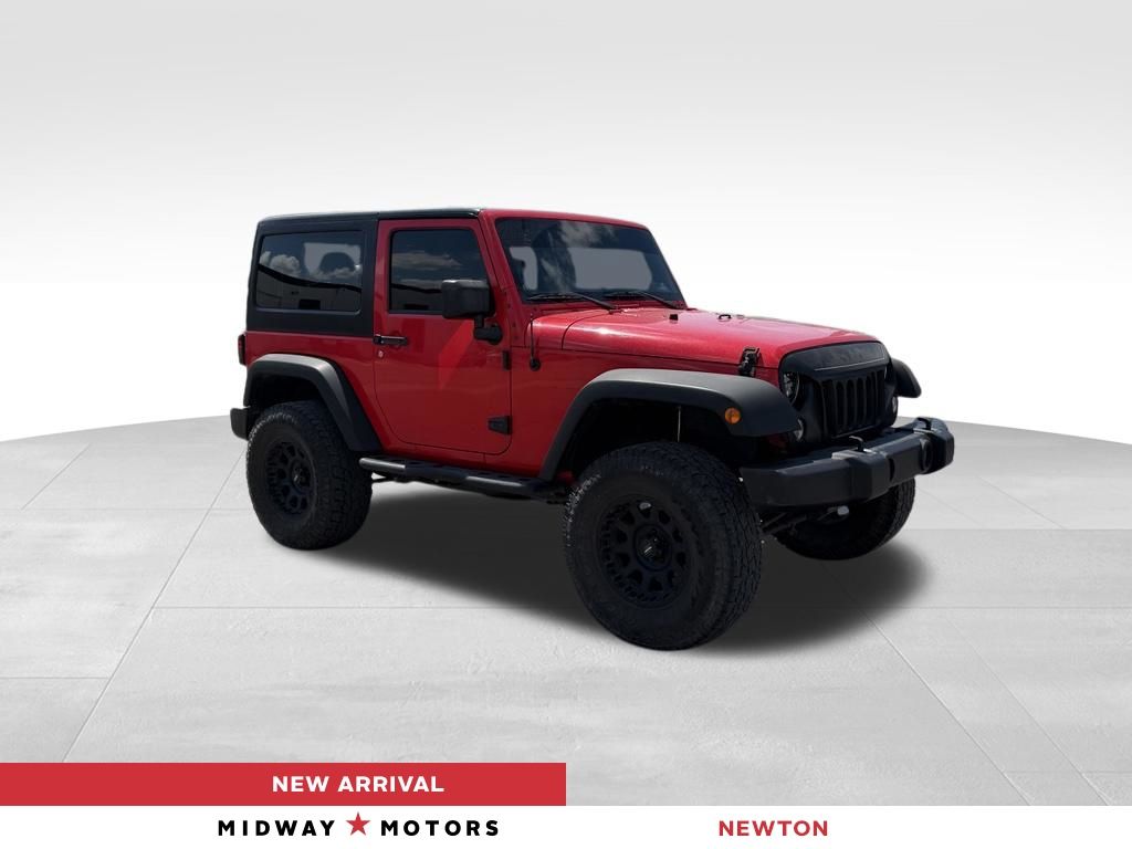 Firecracker Red Clearcoat 2017 Jeep Wrangler SUV / Crossover Four-Wheel Drive 5-Speed Automatic