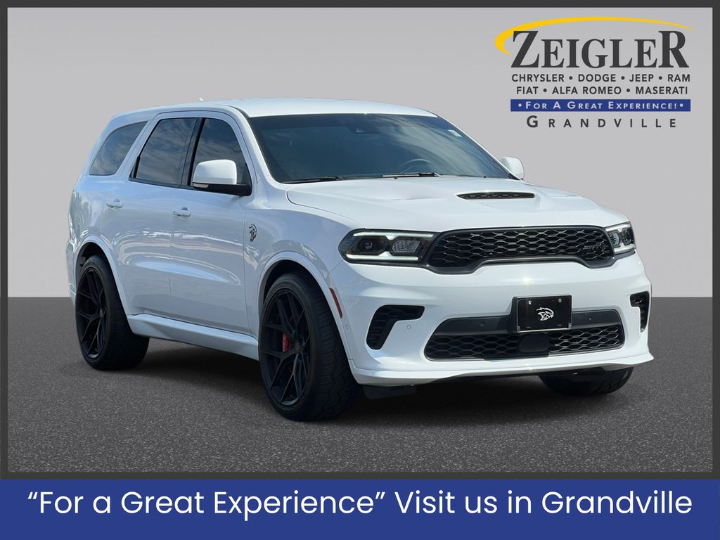 White Knuckle Clearcoat 2021 Dodge Durango SUV / Crossover All-Wheel Drive 8-Speed Automatic