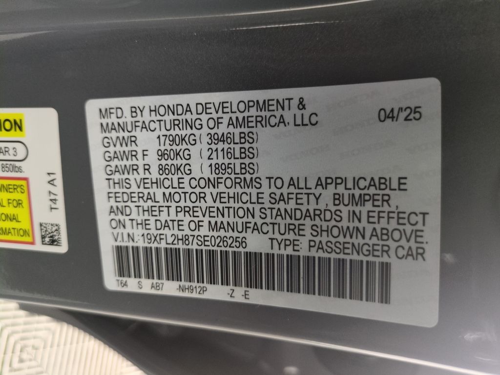 New 2025 Honda Civic For Sale in Fort Wayne, IN