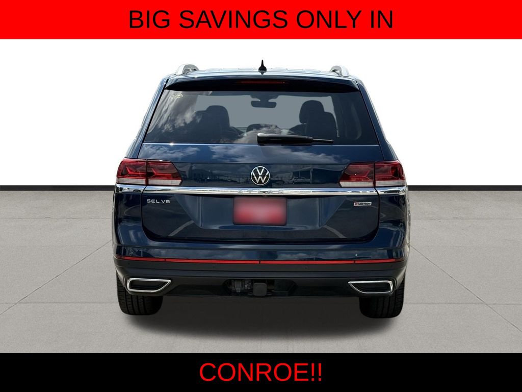 2022 Volkswagen Atlas SEL Blue at DeMontrond Auto Country