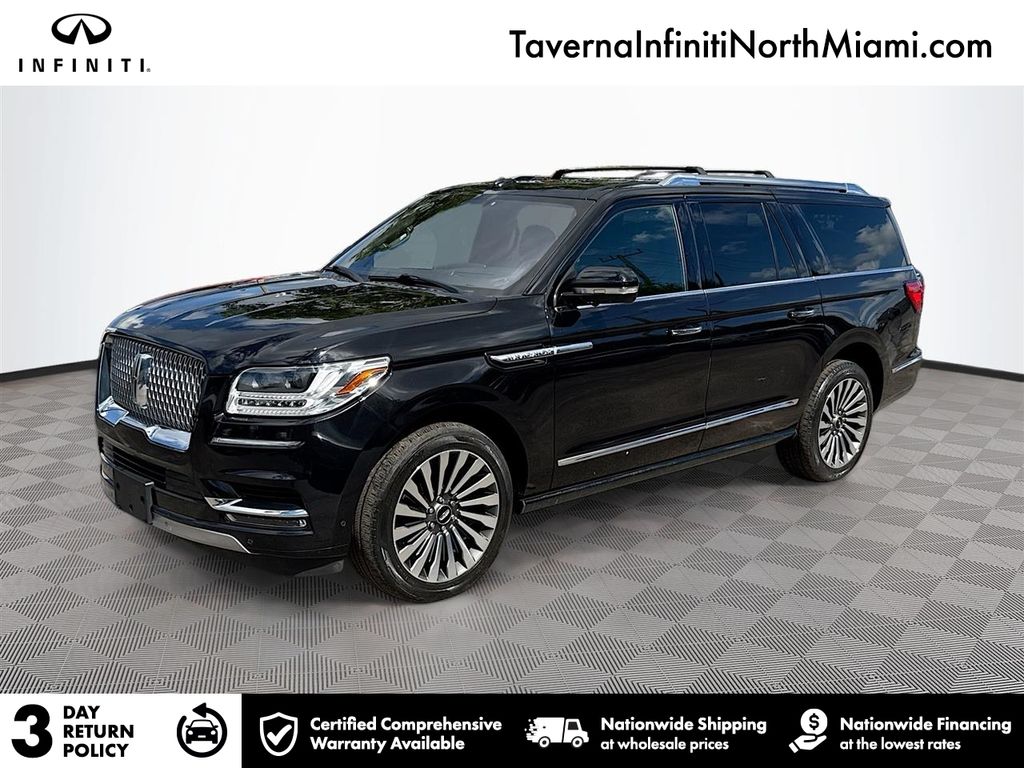 Black Metallic 2019 Lincoln Navigator L Reserve 4WD SUV / Crossover Four-Wheel Drive Automatic