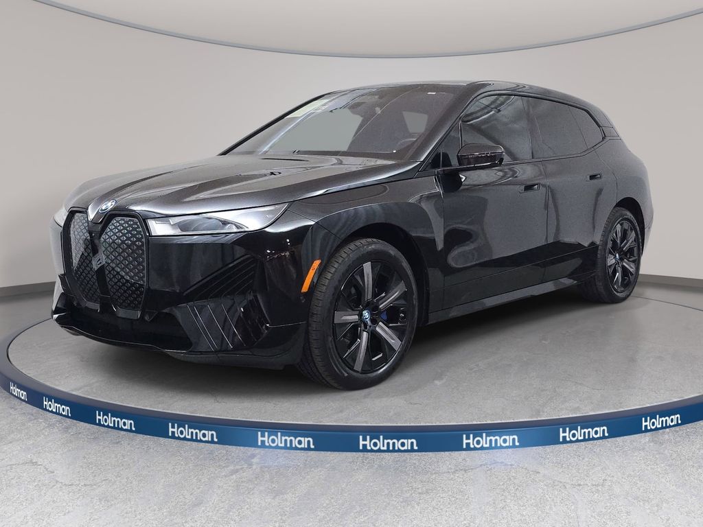 Black Sapphire Metallic 2024 BMW iX xDrive50 AWD SUV / Crossover All-Wheel Drive Automatic