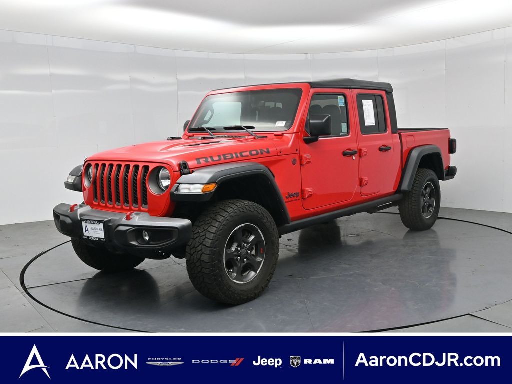 Red Clearcoat 2023 Jeep Gladiator Pickup Truck Four-Wheel Drive 8-Speed Automatic
