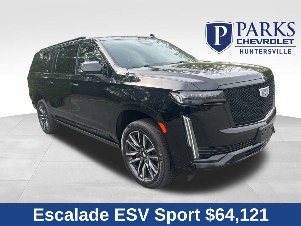 Black Raven 2022 Cadillac Escalade ESV Sport 4WD SUV / Crossover Four-Wheel Drive 10-Speed Automatic
