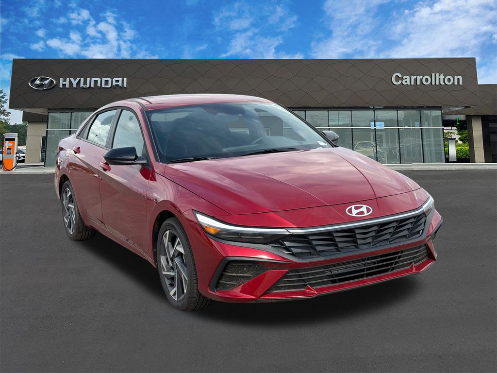 Used 2025 Red Hyundai SEL Sport image 3