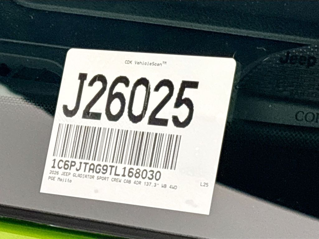 2026 Jeep Gladiator Willys