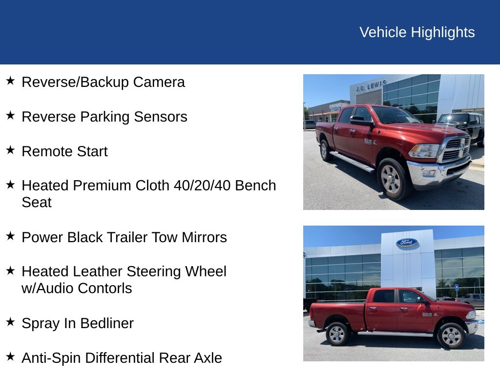 2014 Ram 2500 Big Horn