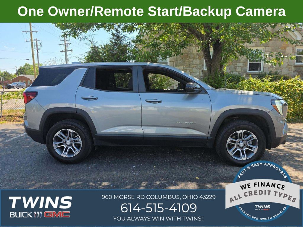 Silver 2025 GMC Terrain Elevation FWD SUV / Crossover Front-Wheel Drive Continuously Variable Transmission