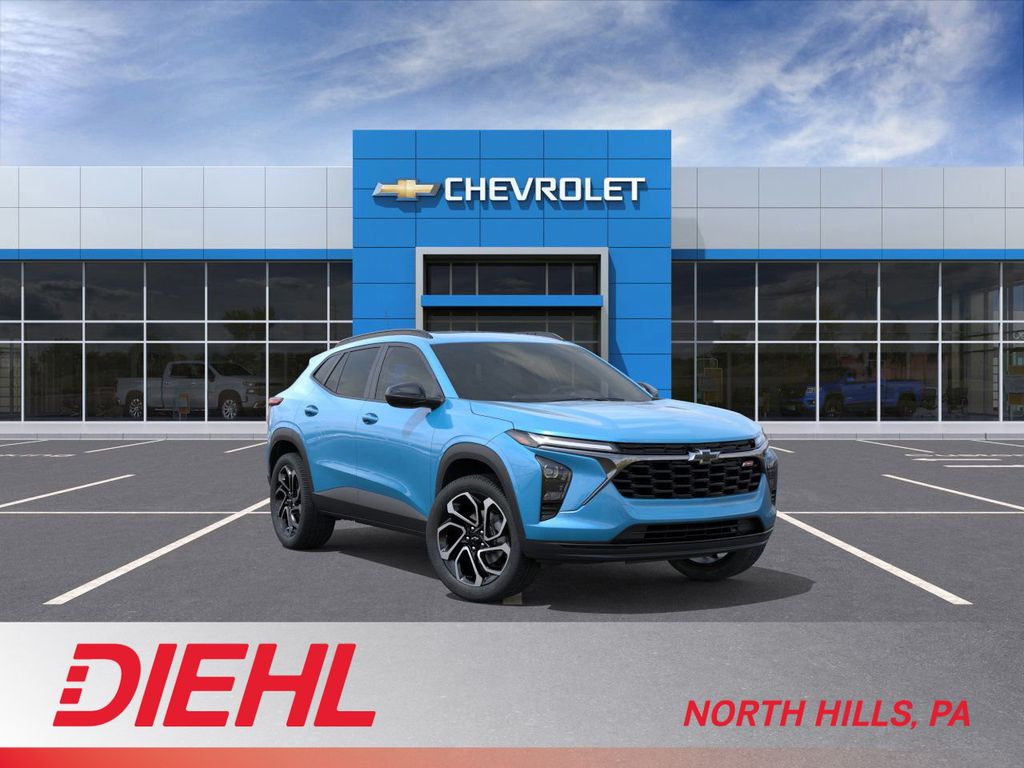 Marina Blue Metallic 2026 Chevrolet Trax RS with 2RS FWD SUV / Crossover Front-Wheel Drive 6-Speed Automatic