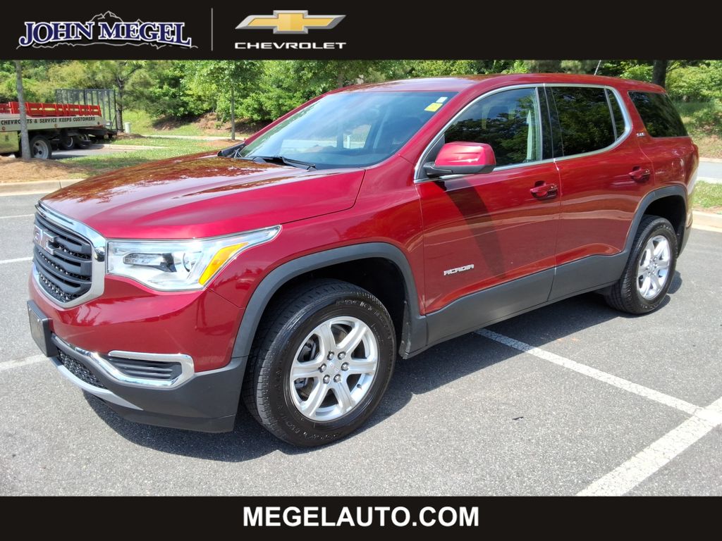 Red Quartz Tintcoat 2019 GMC Acadia SUV / Crossover Four-Wheel Drive 6-Speed Automatic