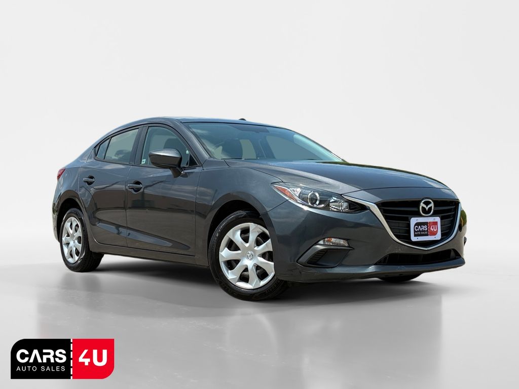 Meteor Gray Mica 2016 Mazda MAZDA3 Sedan Front-Wheel Drive 6-Speed Automatic