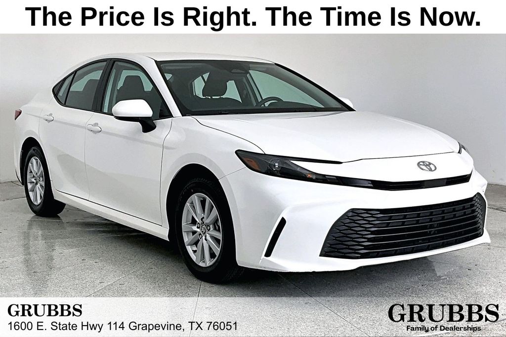 Ice Cap 2025 Toyota Camry Sedan All-Wheel Drive Continuously Variable Transmission
