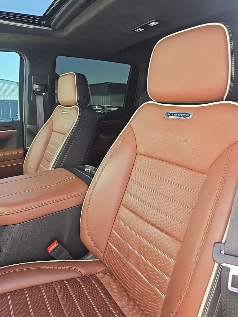 2024 GMC Sierra 1500 Denali Ultimate White at Brown Honda