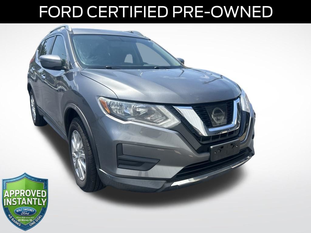 Gray (Gun Metallic) 2017 Nissan Rogue SUV / Crossover All-Wheel Drive Continuously Variable Transmission