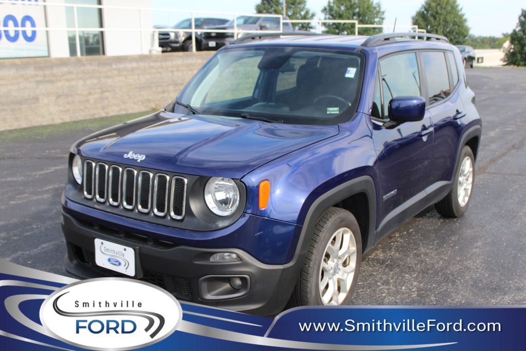 Jetset Blue 2018 Jeep Renegade SUV / Crossover Front-Wheel Drive 9-Speed Automatic