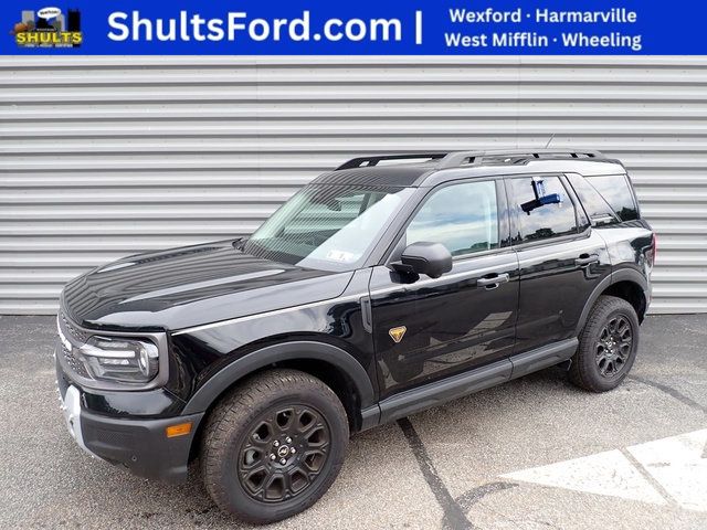 Shadow Black 2025 Ford Bronco Sport SUV / Crossover All-Wheel Drive 8-Speed Automatic