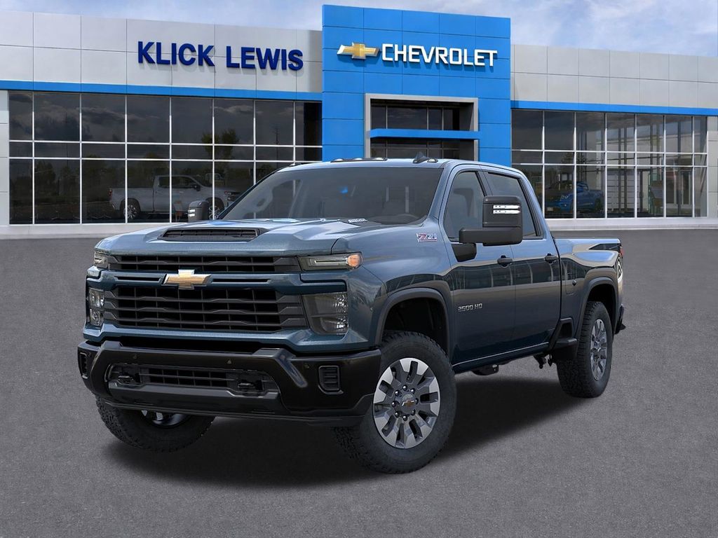 2026 Chevrolet Silverado 2500HD Custom Blue at Luther Ford